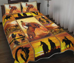 Cowboy & Horse Quilt Bed Set - AD1121QA