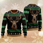 Hunting Deer Wool Sweater - HN1121HN