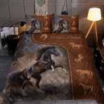 Love Horse Quilt Bedding Set - AD1221HN