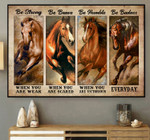 Horses running Poster - AD1121OS