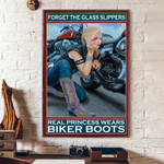 Real princess wears biker boots Poster - AD1121HN