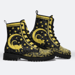 Moon cat Leather boots - HN1221DT