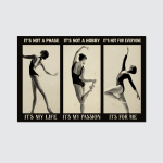 Ballet It's not a phase Poster and Canvas - HN1221OS