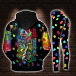 Accept Understand Love Autism Puzzle Legging and Hoodie Set - TG1221DT