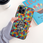 Autism Puzzle Why Fit In When You Were Born To Stand Out Phone Cases - TG0122DT