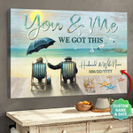 Old Couple On the Beach You And Me We Got This Canvas - TT0122TA