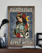 Gypsy Witch Canvas - Hippie Canvas - Canvas For Witch - TT0122DT