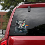 Hippie Cat Car Decal Sticker - TT0122HN