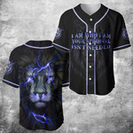 Lion Light I Am Who I Am Baseball Jersey - TT0222HN