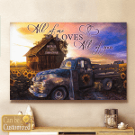 All Of Me Loves All Of You Personalized Canvas & Poster - TT0222QA