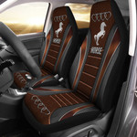 Horse Heart Brown Car Seat Cover - TG0222TA
