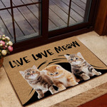 Live Love Meow Doormat - TT0322HN