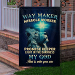 Way Maker Miracle Worker My God Flag - TT0322HN