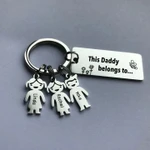 Father's Day Gift! Personalized Family Name Keychain - TT0422
