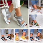 OBVIER™ Casual Woven Wedge Comfy Open Toe Sandals