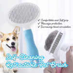 Self-Cleaning Retractable Pet Brush