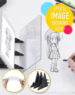Optical Image Drawing Board - LimeTrifle