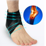 Adjustable Elastic Ankle Sleeve - LimeTrifle
