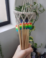 Rainbow Bamboo Toothbrush - LimeTrifle