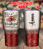 It's The Most Wonderful Time Of The Year Personalized Tumbler
