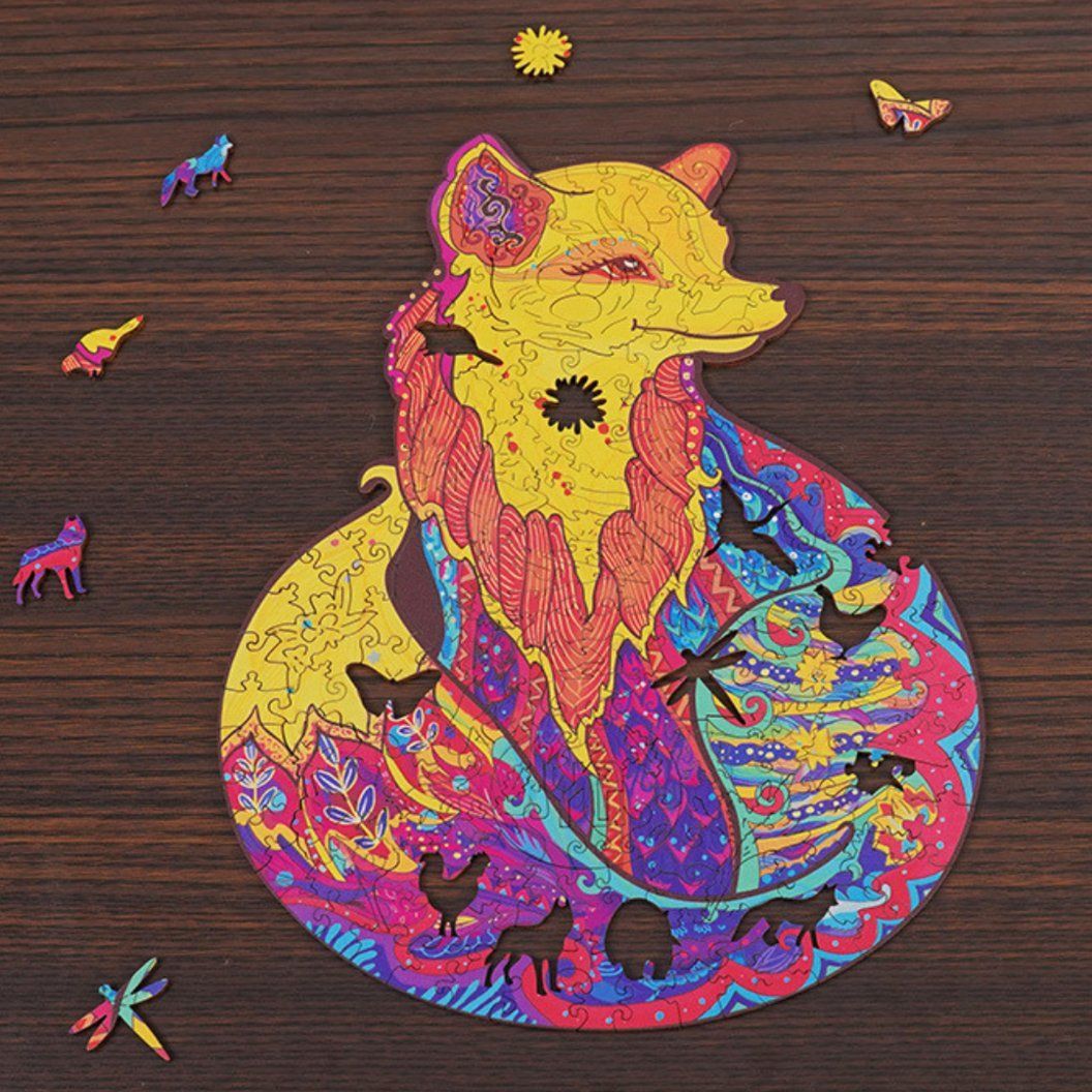 Magic Wooden Jigsaw Puzzle - awesome-print.com