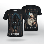 Viking Gear : Fenrir - Odin - Viking Shirt 3D