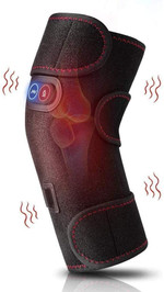 Heated and Vibration Massage Knee Brace Wrap - WAKPS006 - 07