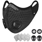 Reusable Dust Face Mask with Filters