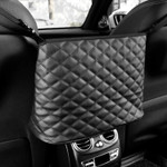 PU Leather Purse Holder for Car Front Seat - WAK041