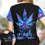 Weed Leaf Holo 3D All Over Printed Shirt, Sweatshirt, Hoodie, Bomber Jacket Size S - 5XL