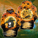Weed Witch Burn Blunt 3D All Over Printed Shirt, Sweatshirt, Hoodie, Bomber Jacket Size S - 5XL