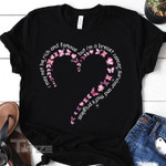 Breast Cancer Awareness Butterfly heart Graphic Unisex T Shirt, Sweatshirt, Hoodie Size S - 5XL