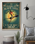 Halloween Witch The Social Of Black Hats Wall Art Print Poster