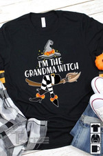 Halloween I'm The Grandma Witch Graphic Unisex T Shirt, Sweatshirt, Hoodie Size S - 5XL