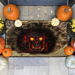 Halloween Dark skull horror Doormat