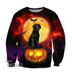 Halloween pumpkin horror labrador dog 3D All Over Printed Shirt, Sweatshirt, Hoodie, Bomber Jacket Size S - 5XL