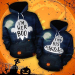 Halloween Witch I'm Her Boo 3D All Over Printed Shirt, Sweatshirt, Hoodie, Bomber Jacket Size S - 5XL