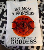 Halloween Witch My Mom Didn't raise a princess  Graphic Unisex T Shirt, Sweatshirt, Hoodie Size S - 5XL