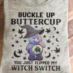 Weed bear halloween bickle up buttercup Graphic Unisex T Shirt, Sweatshirt, Hoodie Size S - 5XL