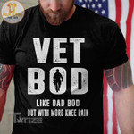 Veteran Vet Bob Like Dad Bob But With More Knee Pain  Graphic Unisex T Shirt, Sweatshirt, Hoodie Size S - 5XL