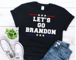 Let's Go Brandon Funny Biden Graphic Unisex T Shirt, Sweatshirt, Hoodie Size S - 5XL