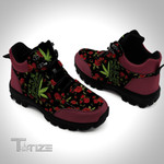 Weed Leaf Rose Mountain Boots