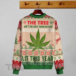 420 Cannabis Marijuana Weed Lit This Year Knitting Pattern  Ugly sweater