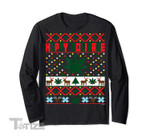 Happy holidaze, Marijuana Weed Ugly Christmas Sweater Graphic Unisex T Shirt, Sweatshirt, Hoodie Size S - 5XL