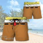 Sponge Bob outfit Men Beach Shorts Size S - 3XL