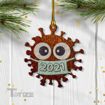 Funny christmas 2021 Layer Ornament