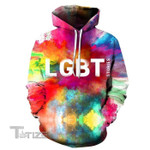LGBT Stories Water Color Background 3D All Over Printed Shirt, Sweatshirt, Hoodie, Bomber Jacket Size S - 5XL