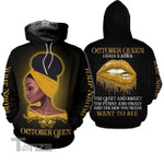 Black Queen Custom name 3D All Over Printed Shirt, Sweatshirt, Hoodie, Bomber Jacket Size S - 5XL