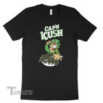 Cap'n Kush Graphic Unisex T Shirt, Sweatshirt, Hoodie Size S - 5XL