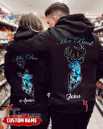 Couple Shirts - Personalized Till Our Last Breath Deer Couple Matching Couple, Valentine 2022 gift Graphic Unisex T Shirt, Sweatshirt, Hoodie Size S - 5XL
